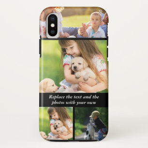 文字と写真を自分で置き換える iPhone XSケース