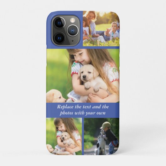 文字と写真を自分で置き換える Case-Mate iPhoneケース (裏)