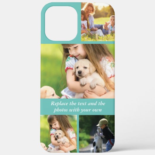 文字と写真を自分で置き換える Case-Mate iPhoneケース (裏面)