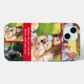 文字と写真を自分で置き換える Case-Mate iPhoneケース (裏面 (横))