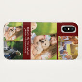 文字と写真を自分で置き換える Case-Mate iPhoneケース (裏面(横))