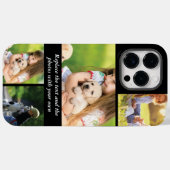 文字と写真を自分で置き換える Case-Mate iPhoneケース (裏面 (横))
