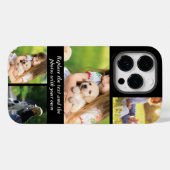 文字と写真を自分で置き換える Case-Mate iPhoneケース (裏面 (横))