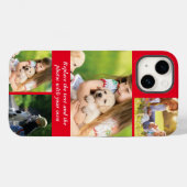 文字と写真を自分で置き換える Case-Mate iPhoneケース (裏面 (横))