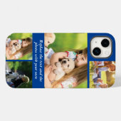 文字と写真を自分で置き換える Case-Mate iPhoneケース (裏面 (横))
