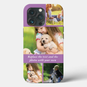 文字と写真を自分で置き換える iPhone 13 PROケース