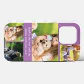 文字と写真を自分で置き換える Case-Mate iPhoneケース (裏面 (横))