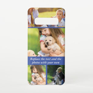 文字と写真を自分で置き換える SAMSUNG GALAXY S10ケース