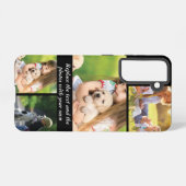 文字と写真を自分で置き換える SAMSUNG GALAXYケース (裏面横)