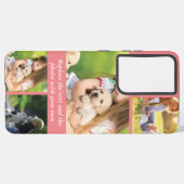 文字と写真を自分で置き換える SAMSUNG GALAXYケース (裏面横)