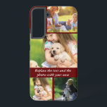 文字と写真を自分で置き換える SAMSUNG GALAXY S22 ケース<br><div class="desc">文字と写真を自分で置き換える</div>