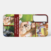 文字と写真を自分で置き換える SAMSUNG GALAXYケース (裏面横)