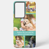 文字と写真を自分で置き換える SAMSUNG GALAXYケース (裏面)