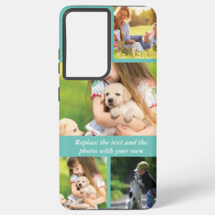 文字と写真を自分で置き換える SAMSUNG GALAXY S21 ULTRAケース