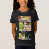 文字と写真を自分で置き換える Tシャツ (正面)