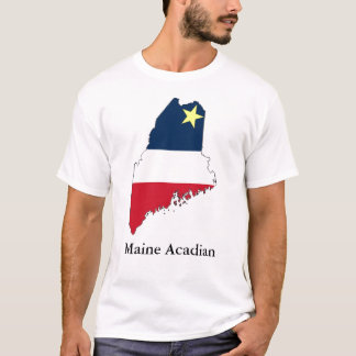 文字とAcadianメイン Tシャツ
