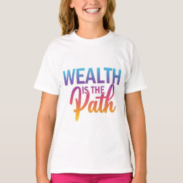 ,文字とTシャツのデザイン"富i Tシャツ