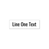 文字のお気に入りの追加 – One Line Sans Serifフォント セルフインキングスタンプ (デザイン)
