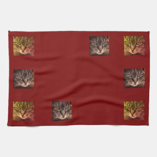 文字のないひげのふきんのpoema キッチンタオル