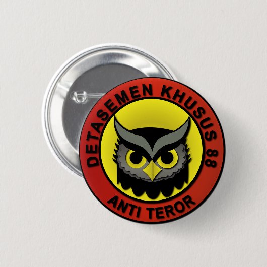 文字のないDensus 88 缶バッジ (正面&裏面)