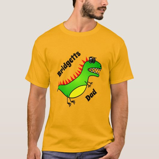 文字のシャツを着て誰のチームだ！ Tシャツ (正面)