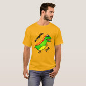 文字のシャツを着て誰のチームだ！ Tシャツ (正面フル)