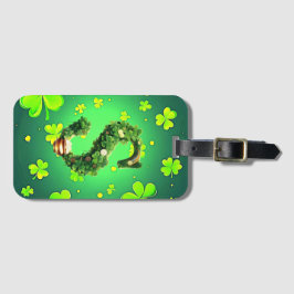 文字のモノグラム ラゲッジタグ