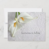 文字の余地のあるユリ セーブザデート (裏面)