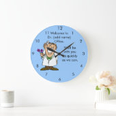 文字の先生のカスタマイズOffice Clockを ラージ壁時計 (ホーム)