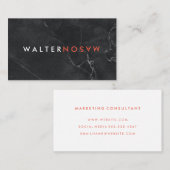 文字の反転 | 大理石 | ラックスエグゼクティブ 名刺 (正面/裏面)