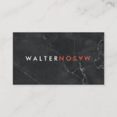 文字の反転 | 大理石 | ラックスエグゼクティブ 名刺 (正面)