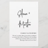 文字の基本Archの結婚イベントのタイムライン (裏面)