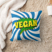 文字の変更または名前の追加漫画ブックスタイル旋回 クッション (ブランケット)