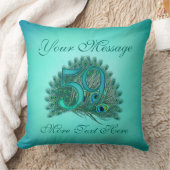 文字の第59誕生日第59記念日の枕 クッション (ブランケット)