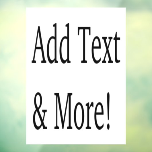 文字の追加カスタマイズ自分のパーソナライズされた ウィンドウサイン (シート3)