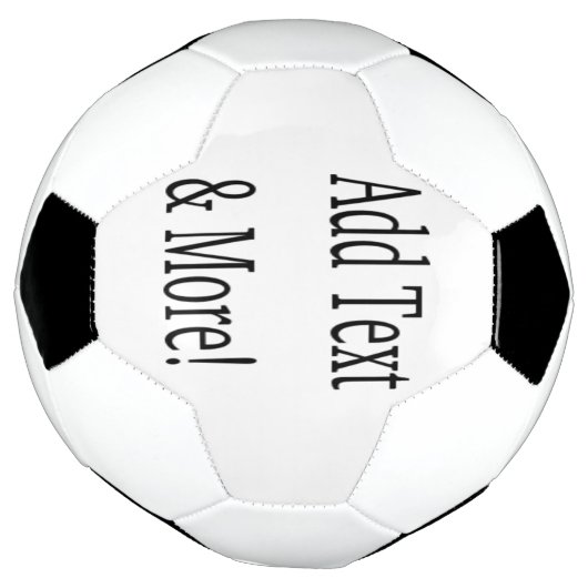 文字の追加カスタマイズ自分のパーソナライズされた サッカーボール (回転)