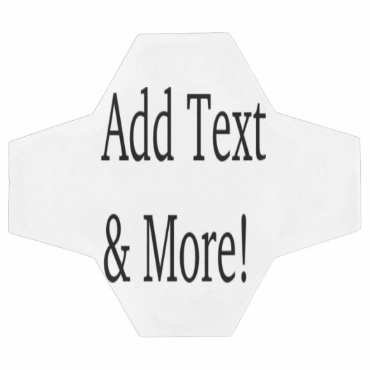 文字の追加カスタマイズ自分のパーソナライズされた サッカーボール (フラット)