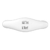 文字の追加カスタマイズ自分のパーソナライズされた セラミック引き出し取っ手 (正面)