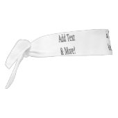 文字の追加カスタマイズ自分のパーソナライズされた タイヘッドバンド (回転270)