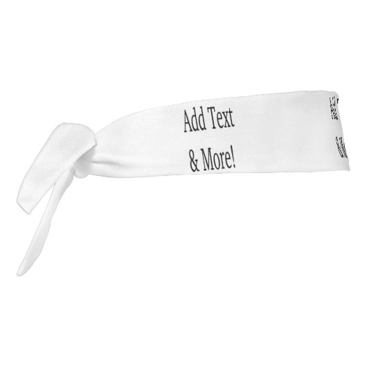 文字の追加カスタマイズ自分のパーソナライズされた タイヘッドバンド (回転270)