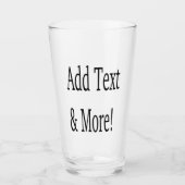 文字の追加カスタマイズ自分のパーソナライズされた タンブラーグラス (正面)