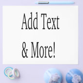 文字の追加カスタマイズ自分のパーソナライズされた チラシ (シングル)