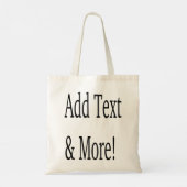 文字の追加カスタマイズ自分のパーソナライズされた トートバッグ (裏面)