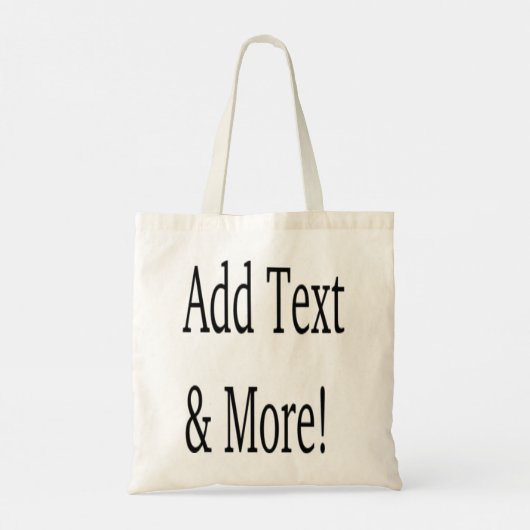 文字の追加カスタマイズ自分のパーソナライズされた トートバッグ (裏面)