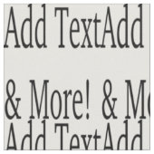 文字の追加カスタマイズ自分のパーソナライズされた ファブリック (クローズアップ)