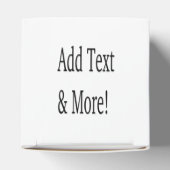 文字の追加カスタマイズ自分のパーソナライズされた フェイバーボックス (上部)