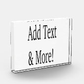 文字の追加カスタマイズ自分のパーソナライズされた フォトブロック (左)