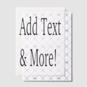 文字の追加カスタマイズ自分のパーソナライズされた ベラム紙招待状 (オフセット (招待状))