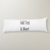 文字の追加カスタマイズ自分のパーソナライズされた ボディピロー (裏面)