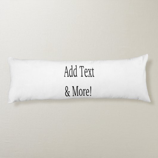 文字の追加カスタマイズ自分のパーソナライズされた ボディピロー (裏面)